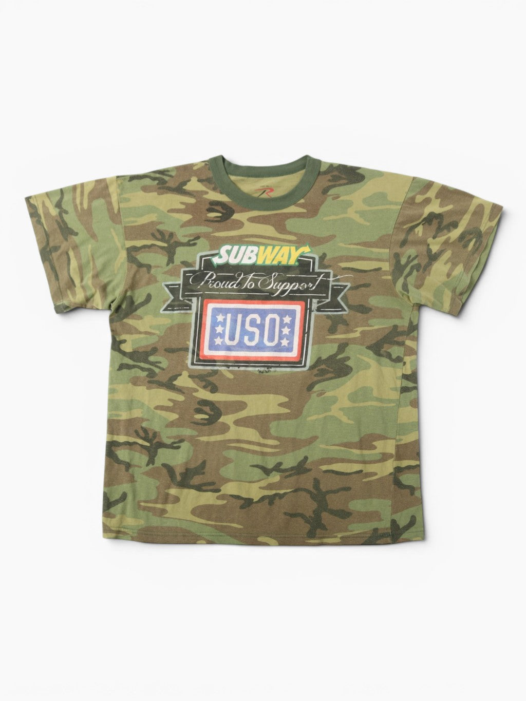 'Subway' Woodland Camouflage T-shirt
