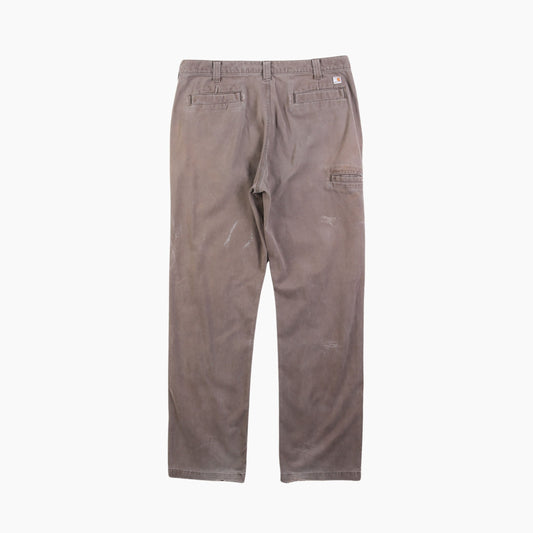 Vintage Carpenter Pants - Washed Brown - 33/34 - American Madness