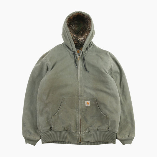 Active Hooded Jacket - Green