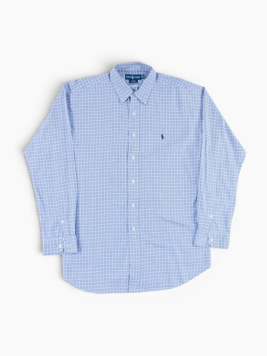 Vintage Shirt - Blue Check