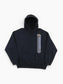 'Folsom' Hooded Sweatshirt - Black