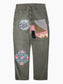 Vintage Carpenter Pants - Green - 34/34
