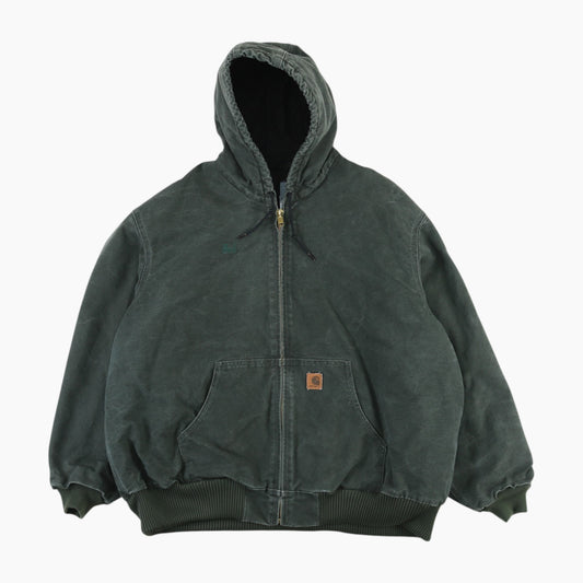 Active Hooded Jacket - Green