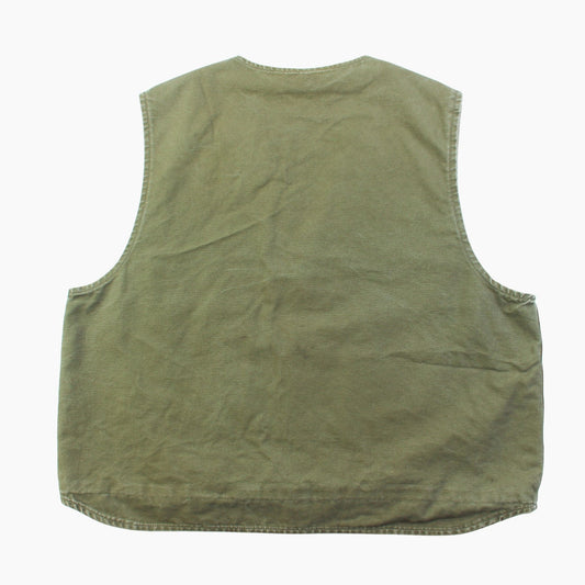 Lined Vest - Washed Green