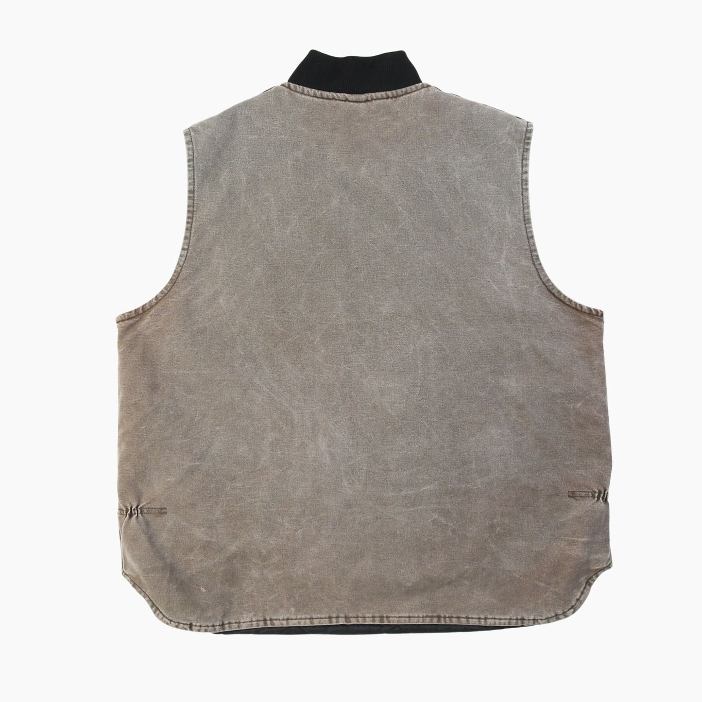 Lined Vest - Washed Brown