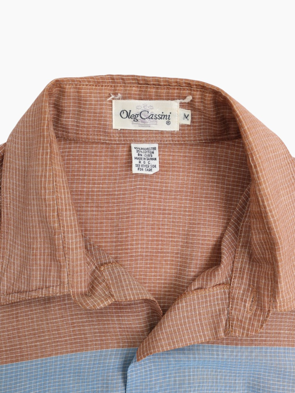 Vintage Short Sleeved 'Oleg Cassini' Shirt