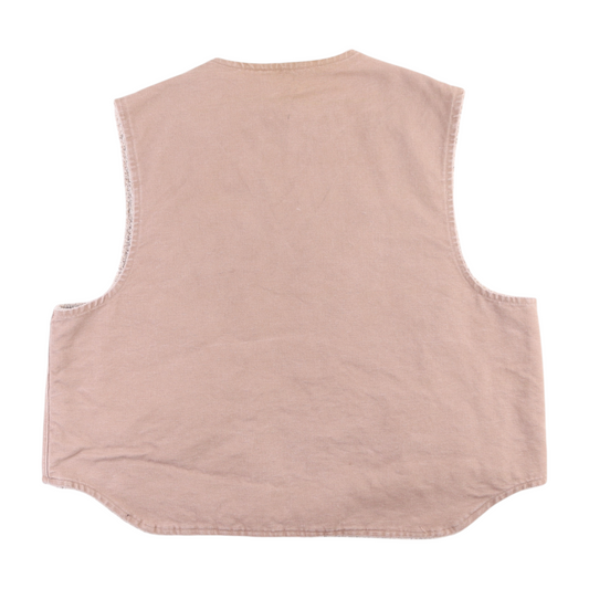 Lined Vest - Beige