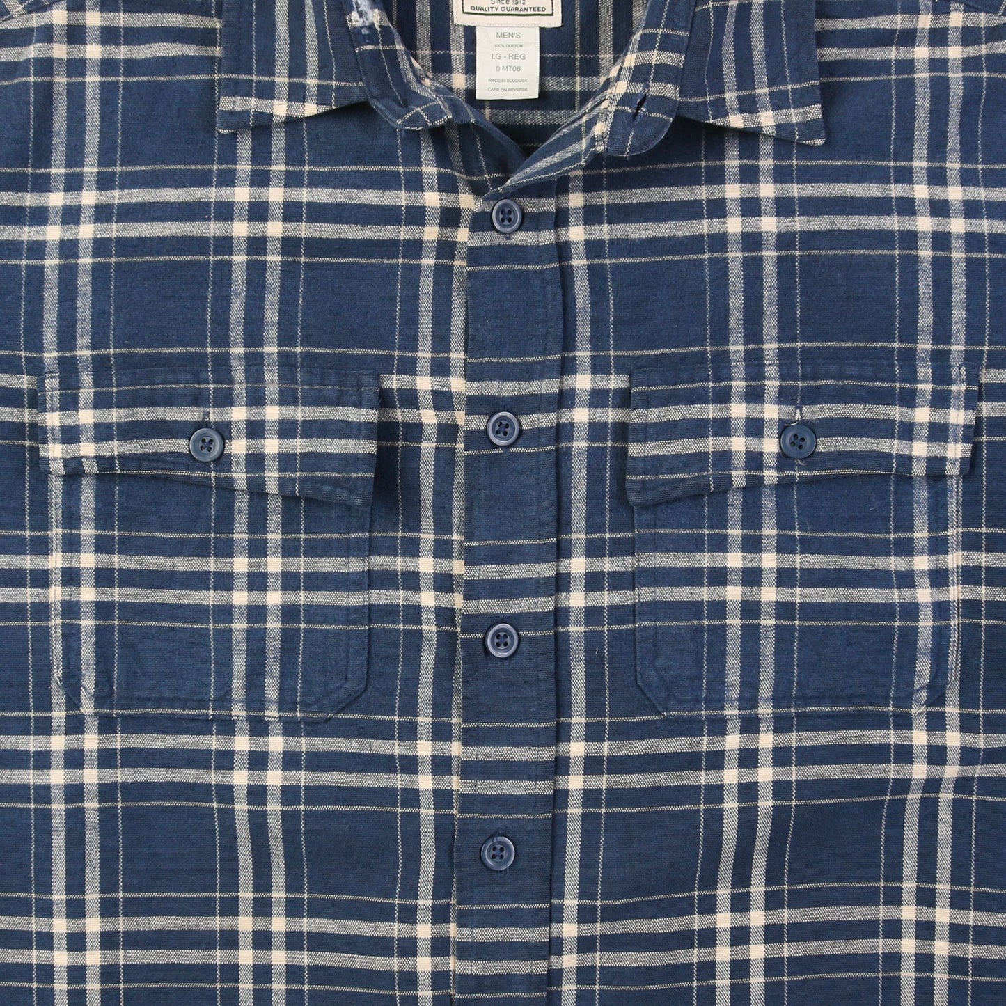 Vintage Shirt - Blue Flannel