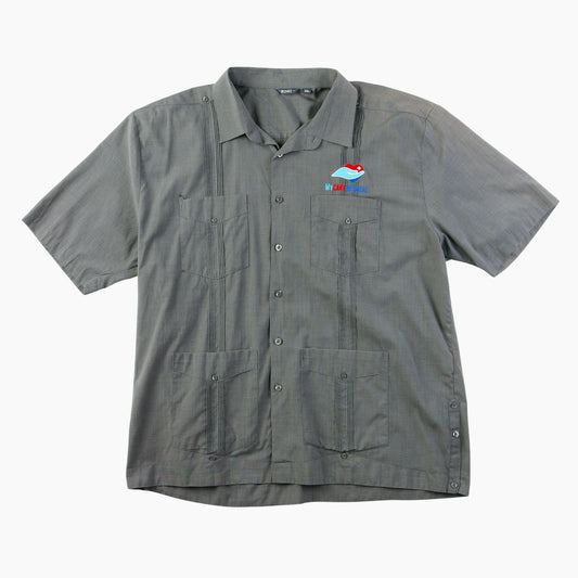 Vintage Cuban Guayabera Shirt - American Madness