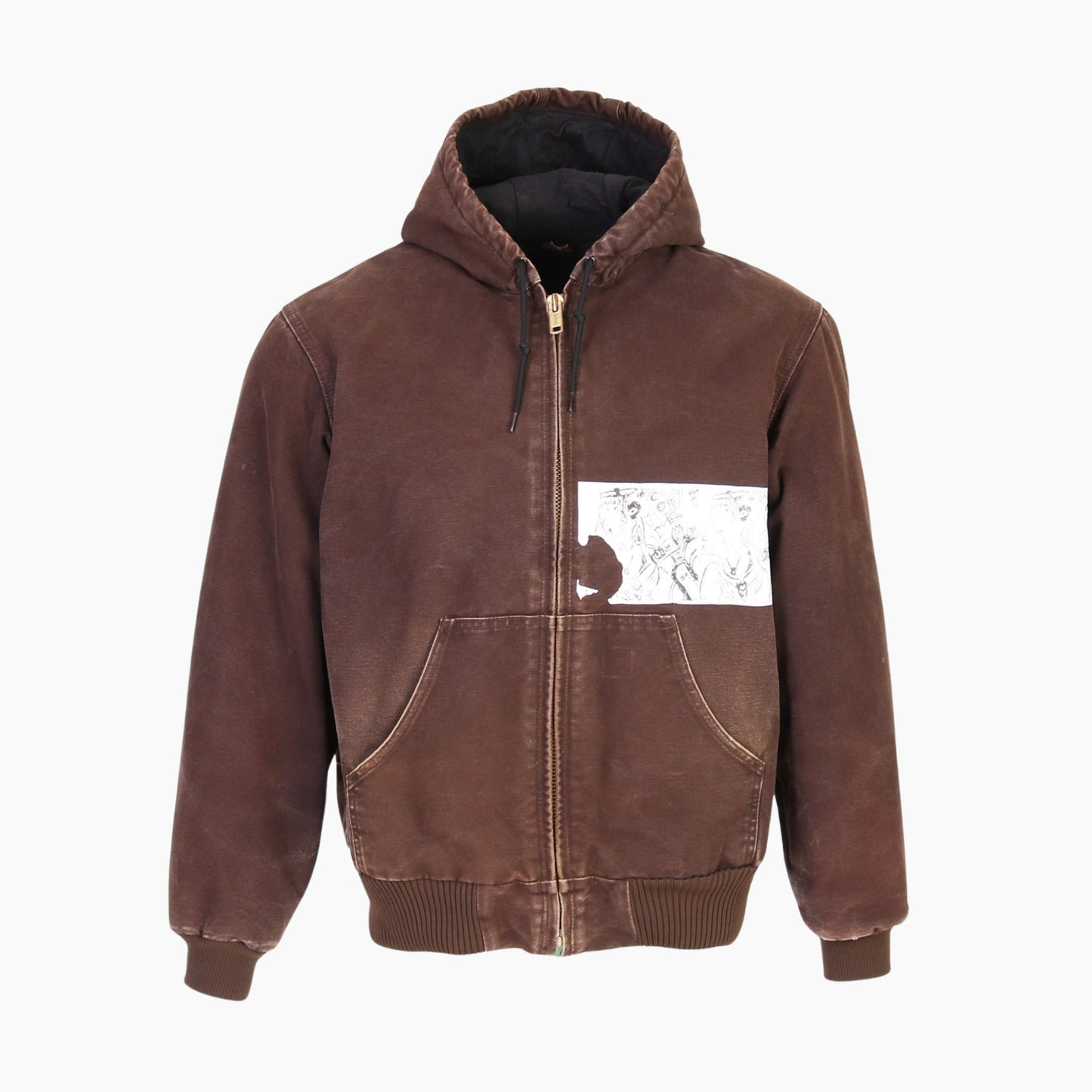 Active Hooded Jacket - Brown