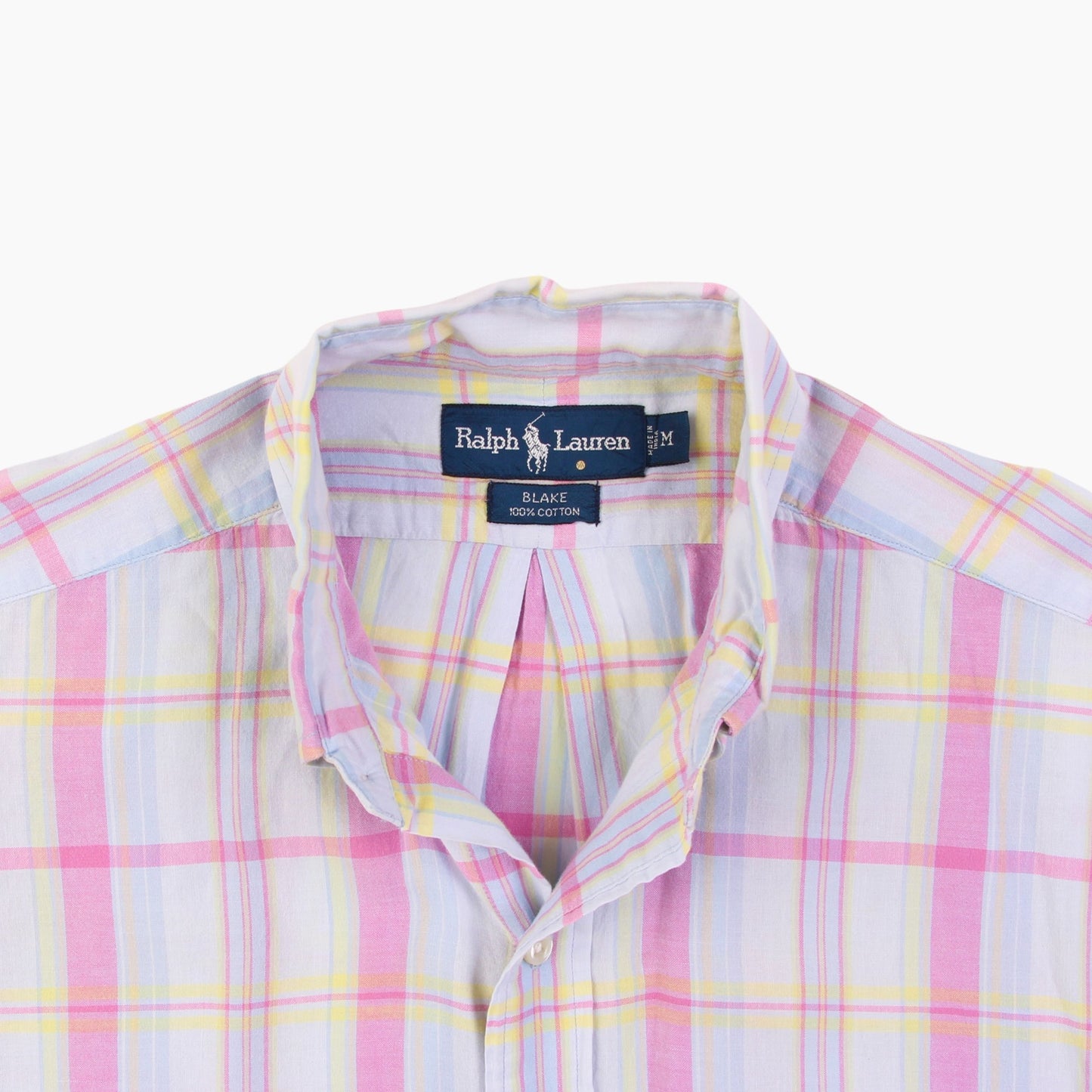 Vintage Shirt - Pink Check - American Madness