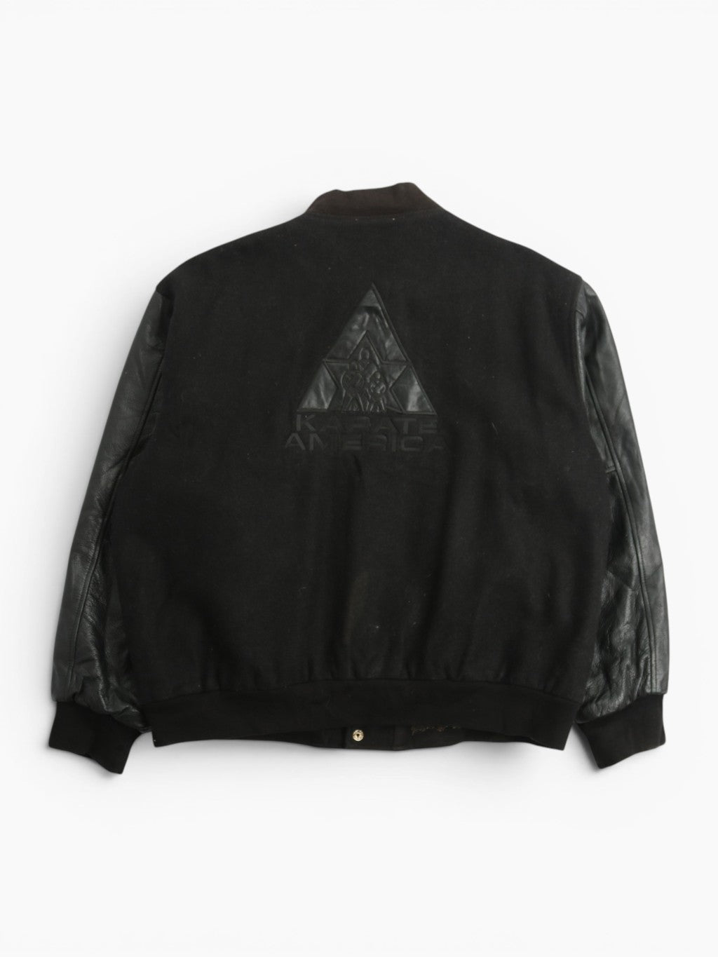 Vintage Varsity 'Karate America' Bomber Jacket
