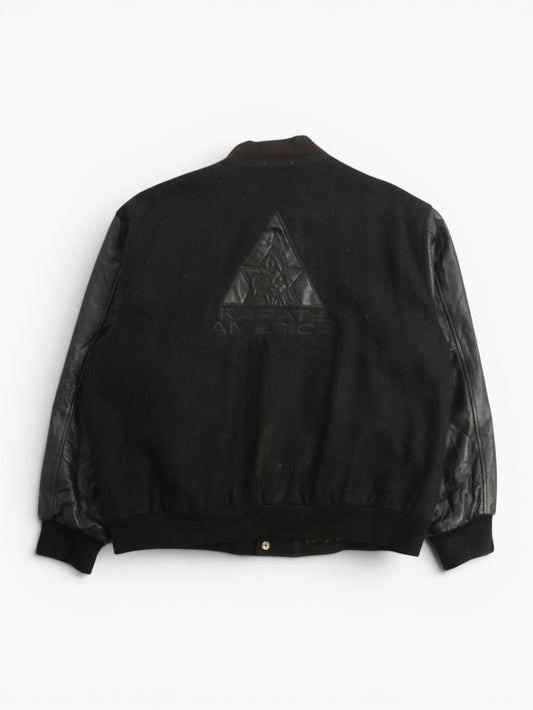 Vintage Varsity 'Karate America' Bomber Jacket