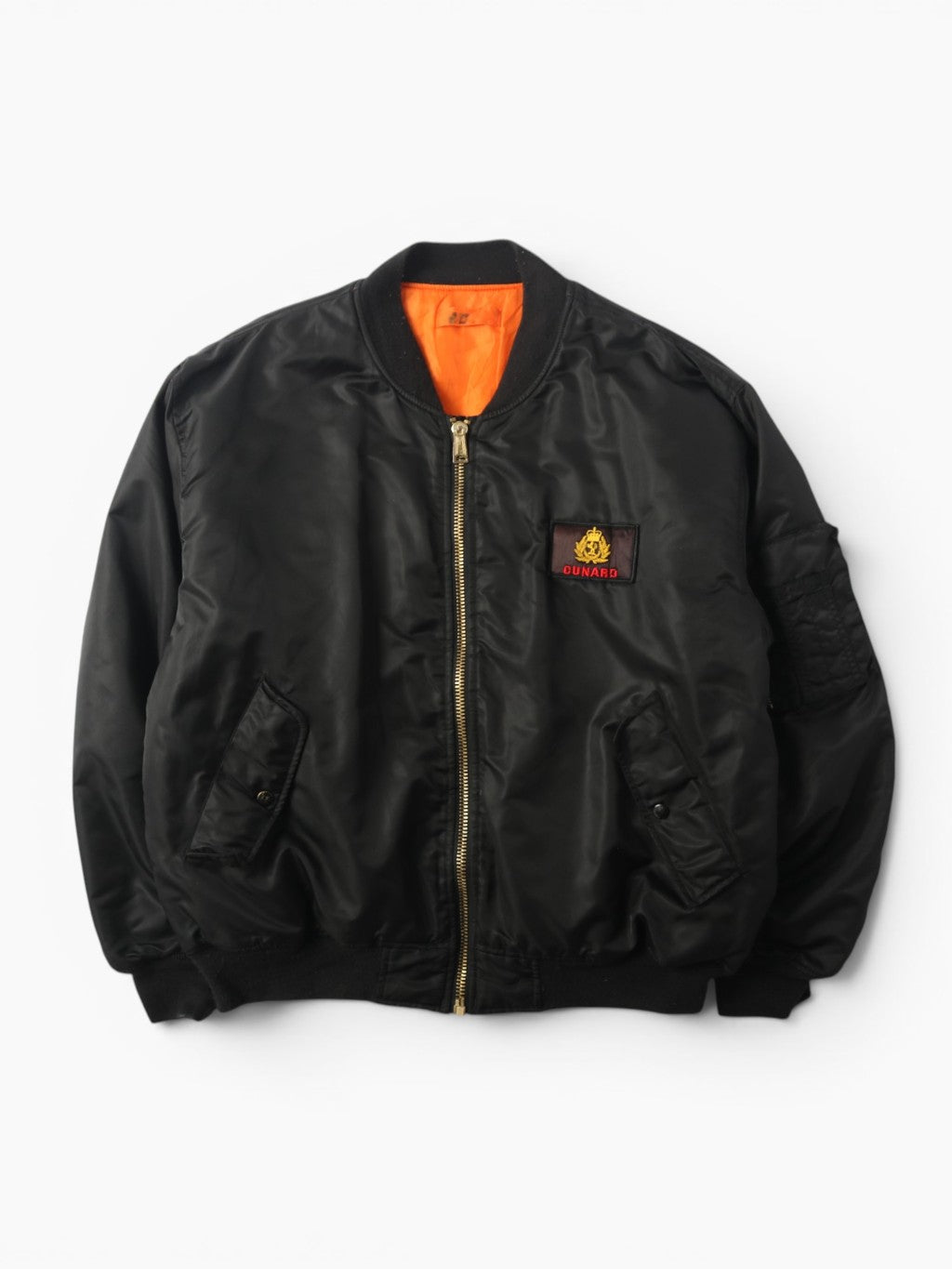 Vintage 'Cunard' MA-1 Bomber Jacket