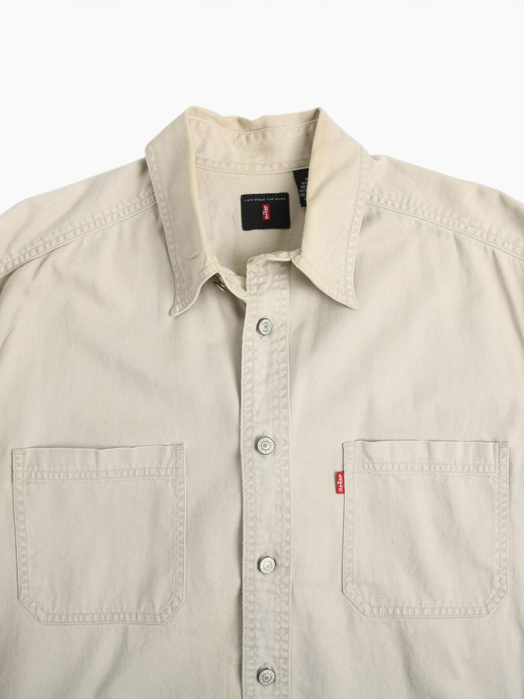 Denim Shirt - Beige