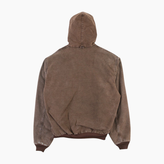 Active Hooded Jacket - Brown