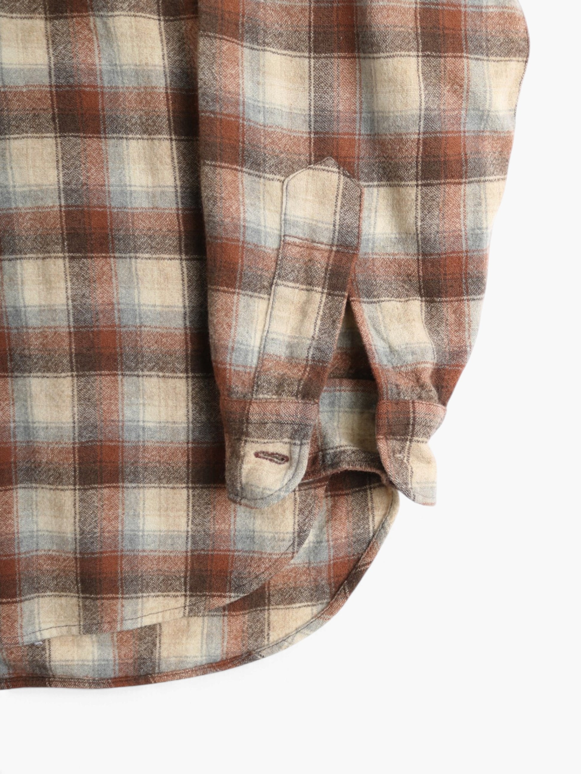 Vintage Flannel Shirt - Brown