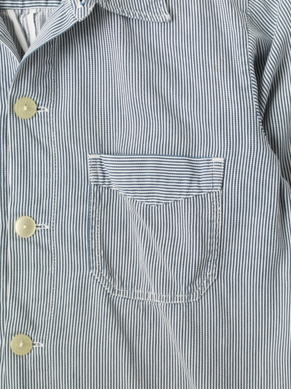 Vintage Chore Jacket - Hickory Stripe