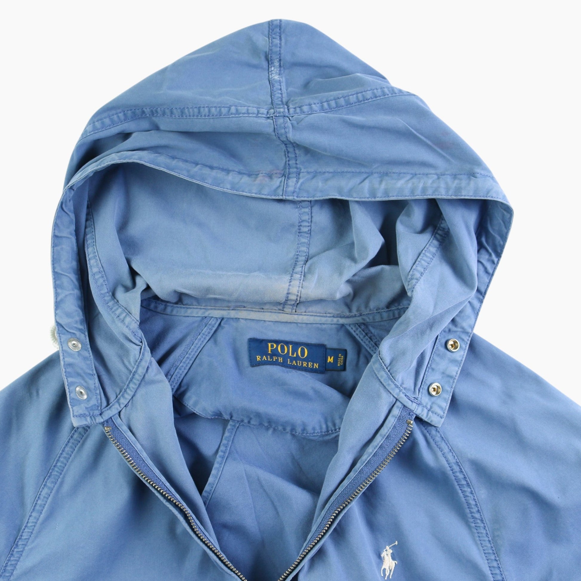 Vintage Hoodie Jacket - Blue