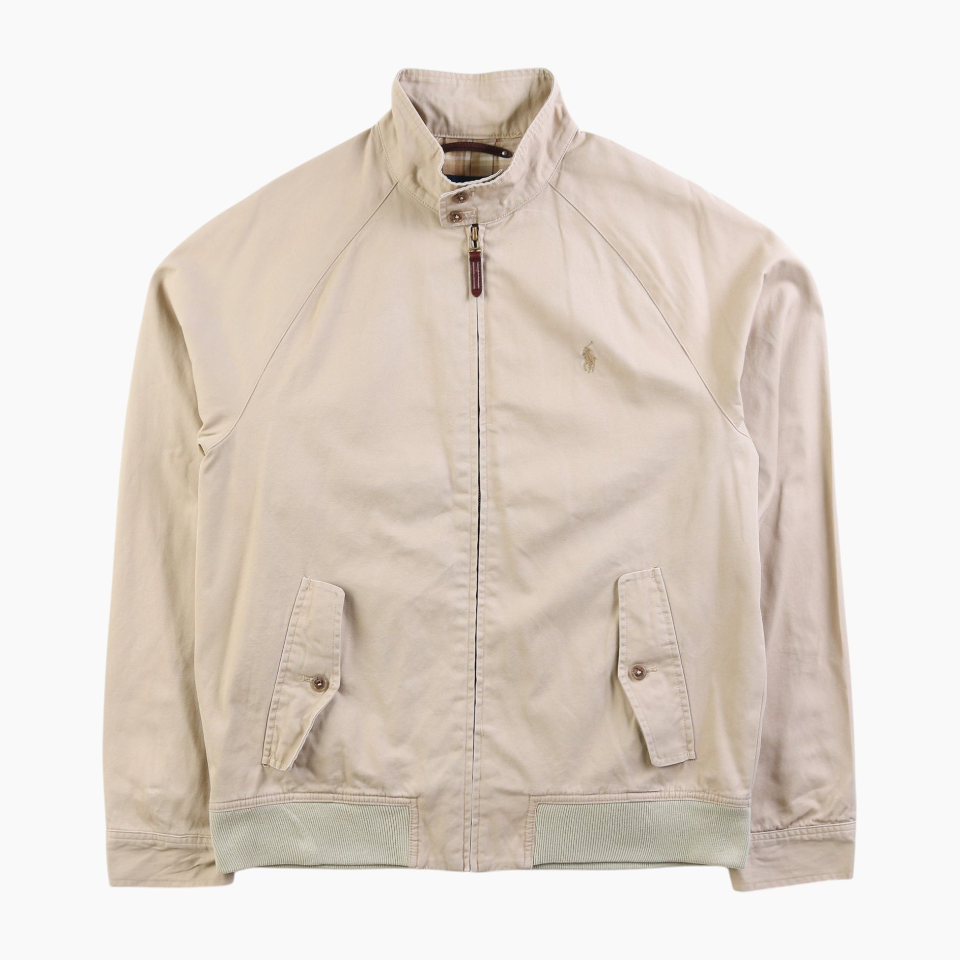 Vintage Bomber Jacket - Biege