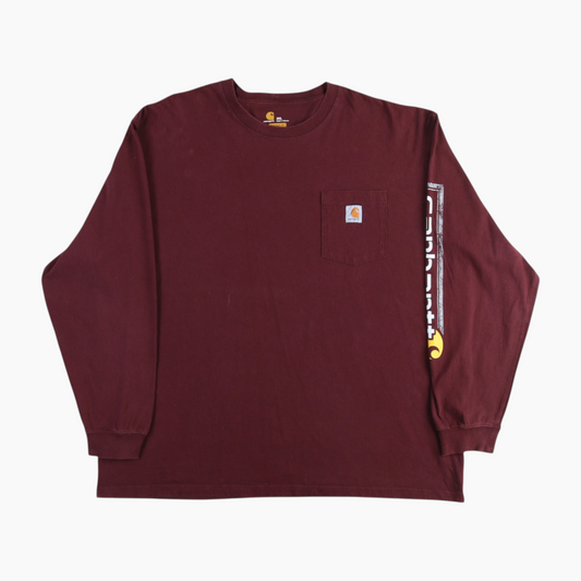 Pocket T-shirt - Maroon