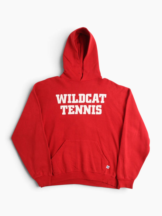 Vintage 'Wildcat Tennis' Hooded Sweatshirt