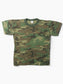 Single Stitch Woodland Camouflage T-Shirt