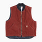 Lined Vest - Maroon