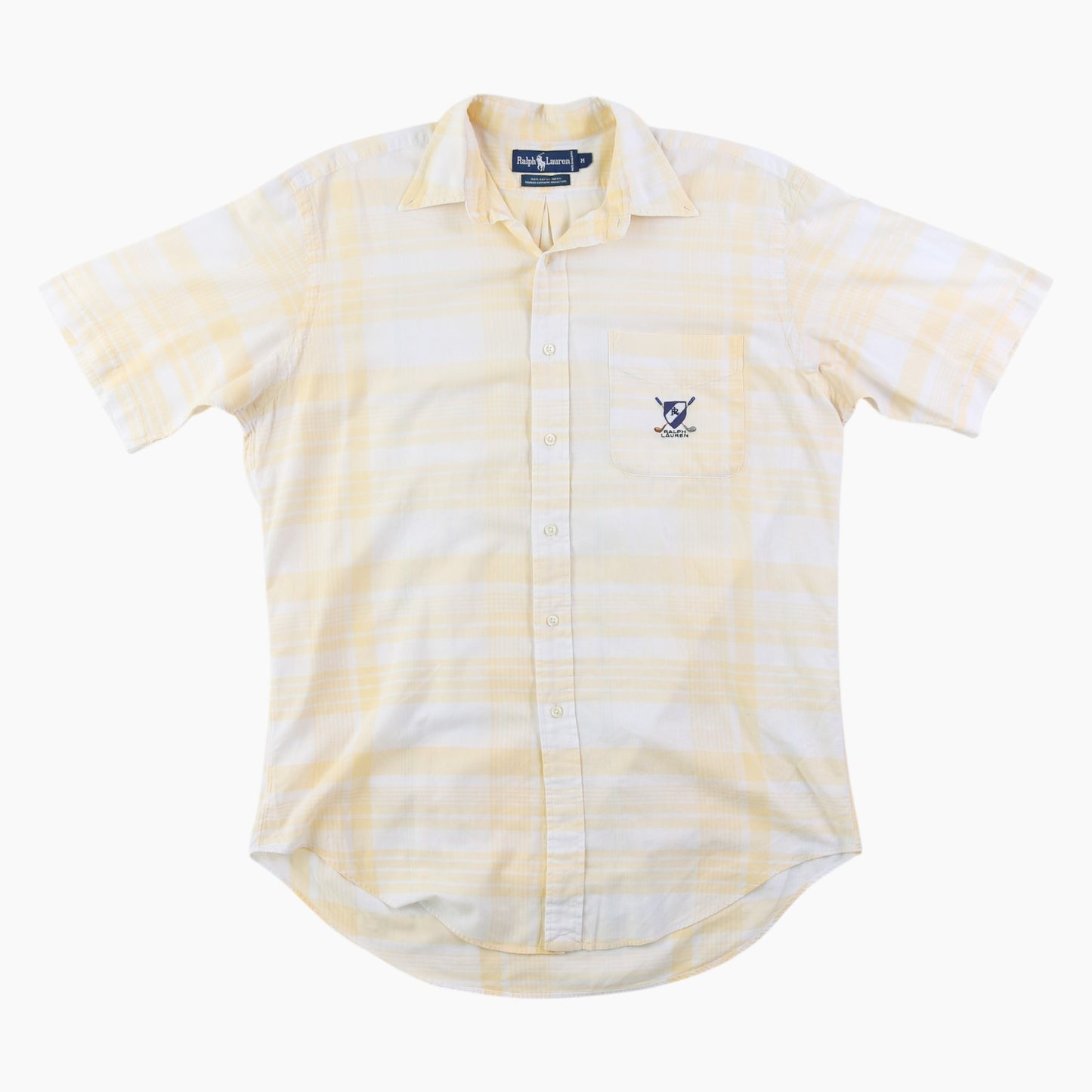 Vintage Shirt - Yellow Check