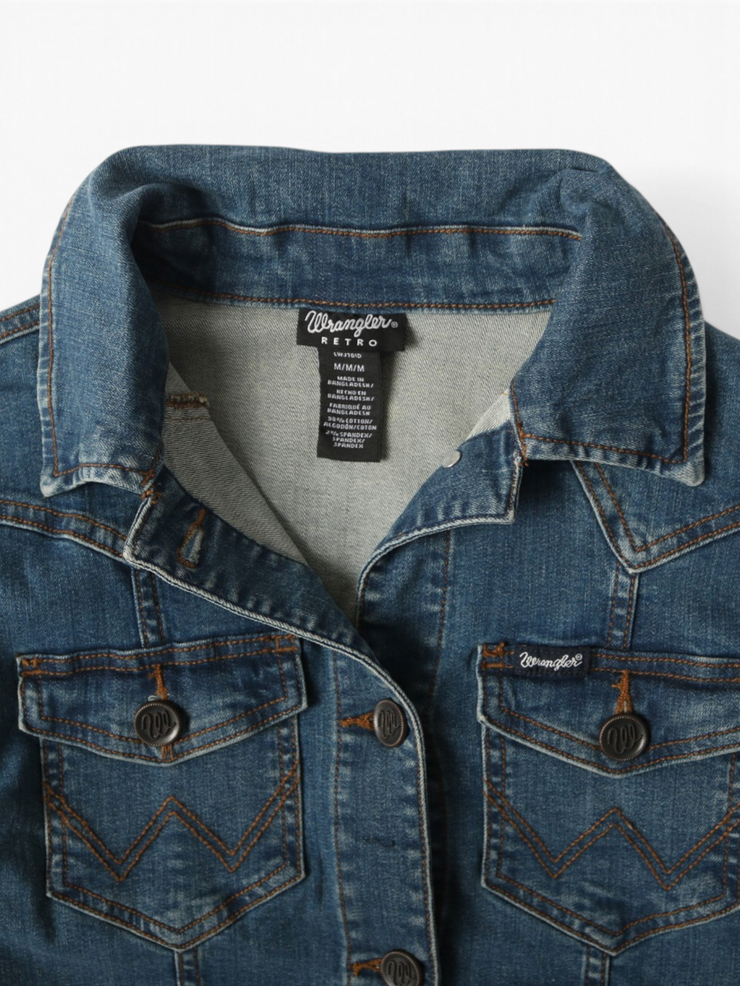 Vintage Denim Trucker Jacket