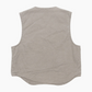 Lined Vest - Stone
