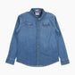 Western Denim Shirt - Blue