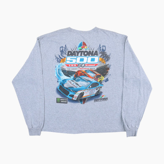 Vintage 'Daytona 500' T-shirt - Grey