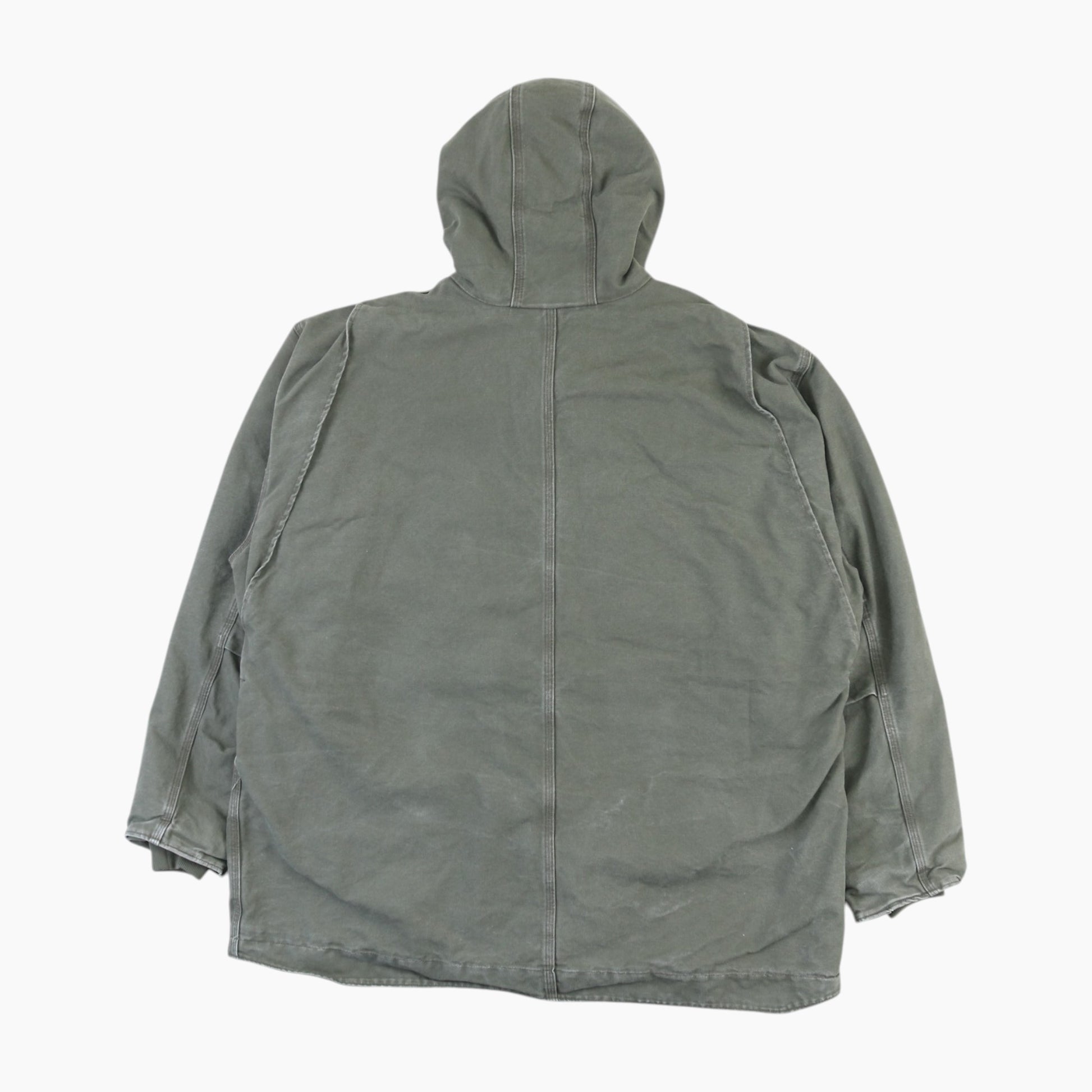 Hooded Work Jacket - Green
