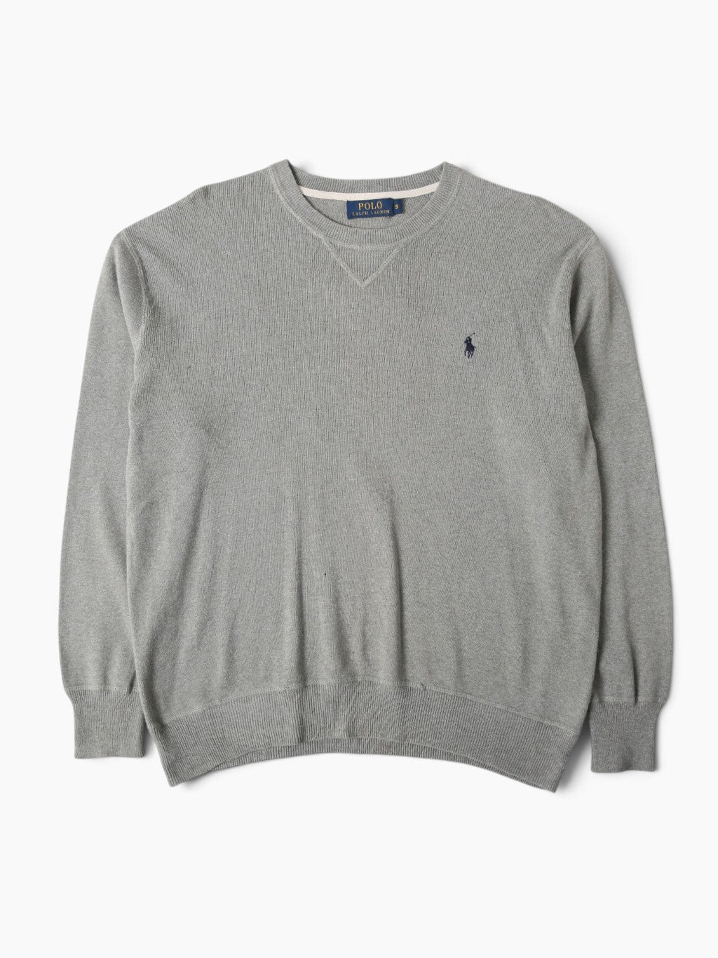 Ribbed Knit Crew Neck