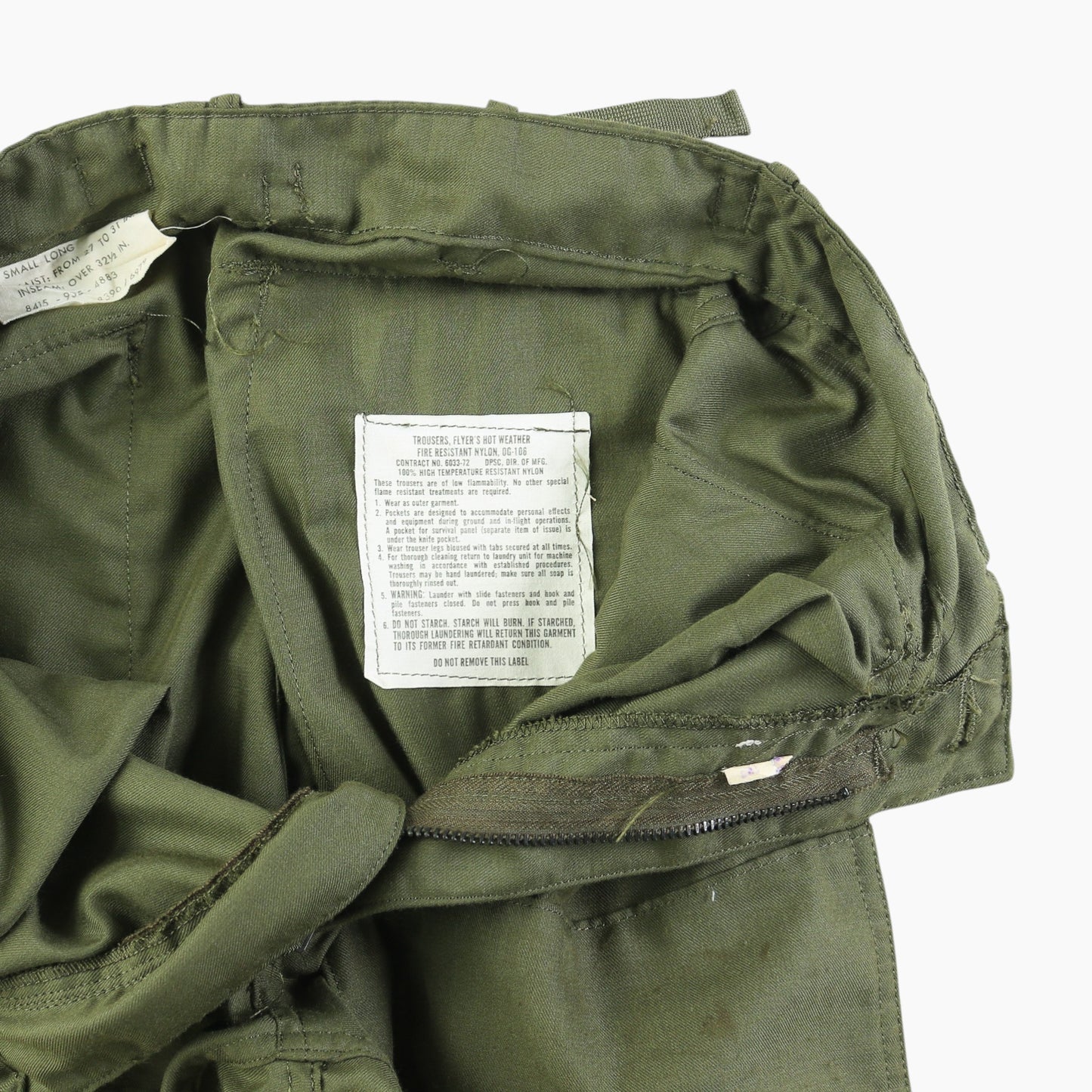 Vintage OG-106 Flyers Hot Weather Pants