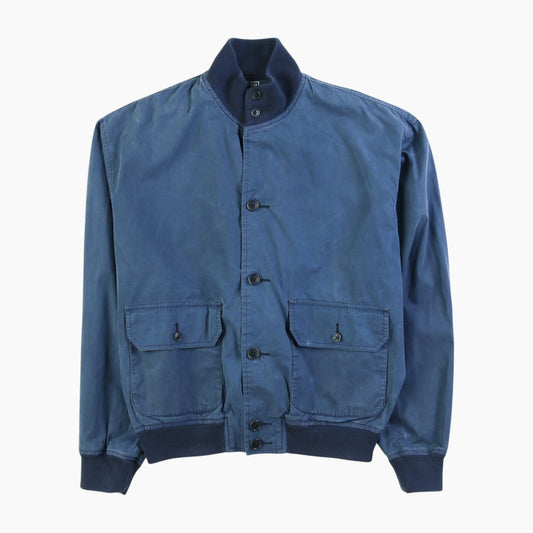 Vintage Bomber Jacket - Navy