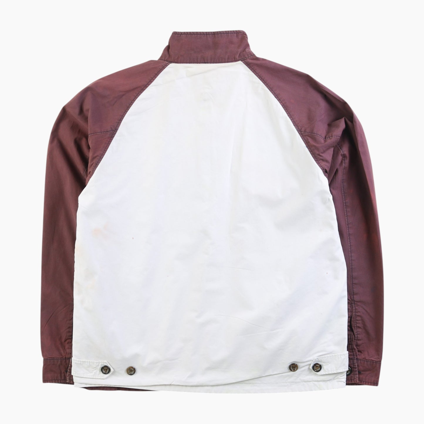 Vintage Reversible Bomber Jacket - Red
