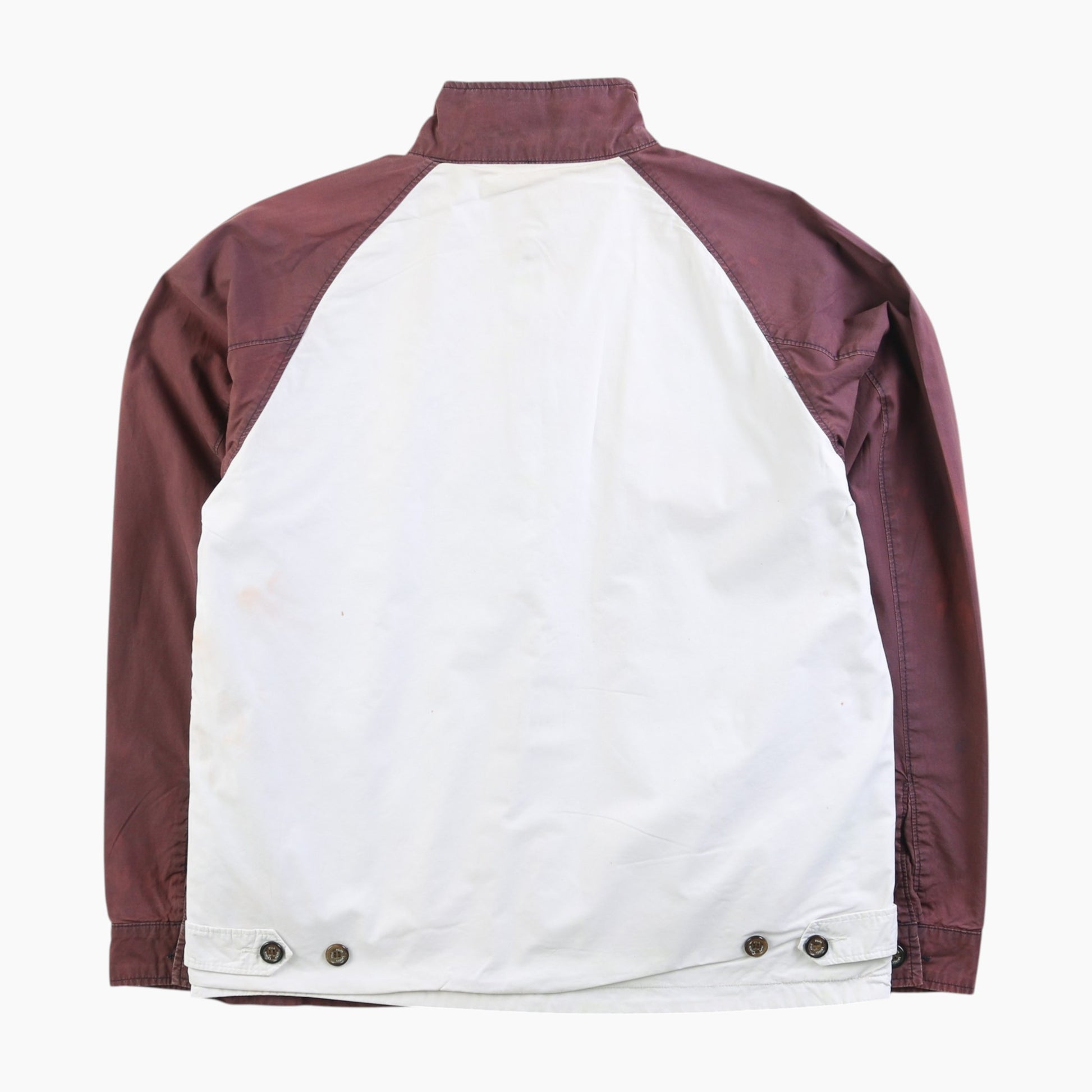 Vintage Reversible Bomber Jacket - Red