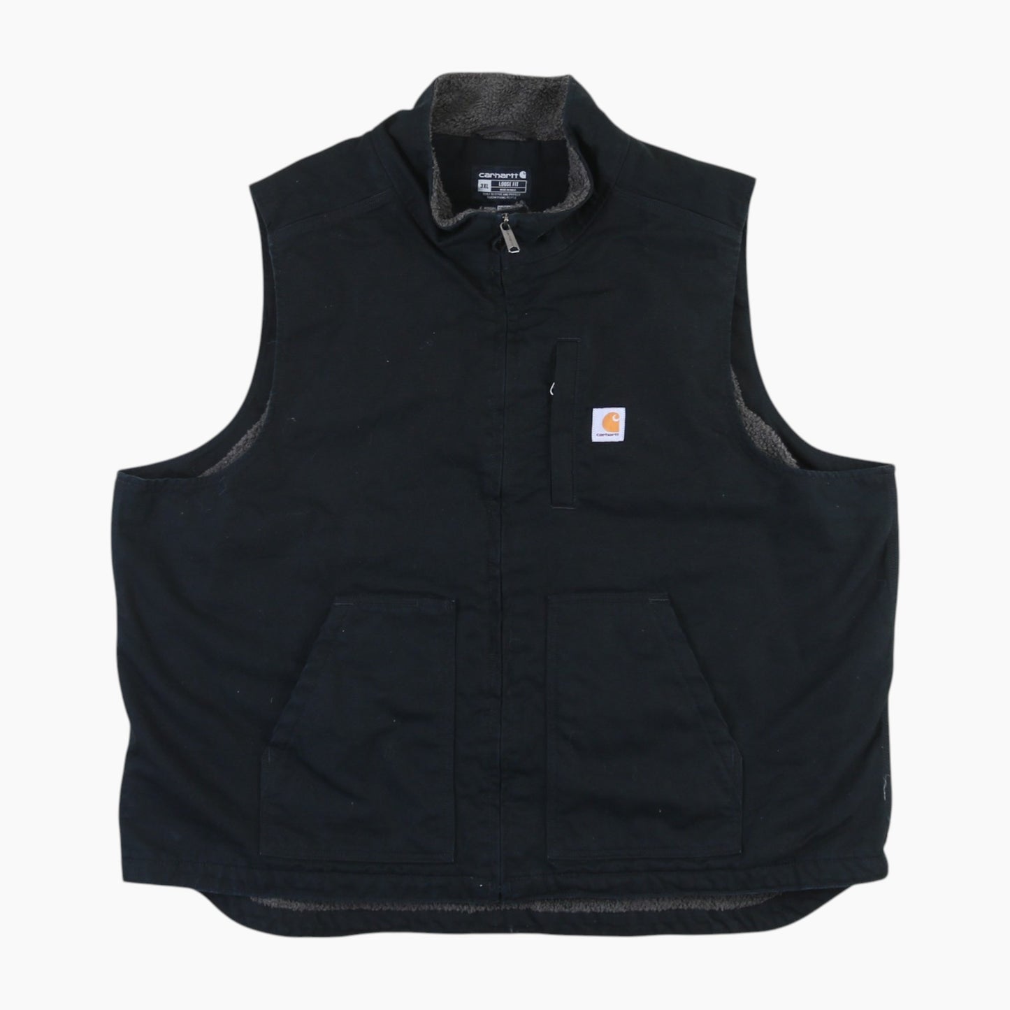 Lined Vest - Black