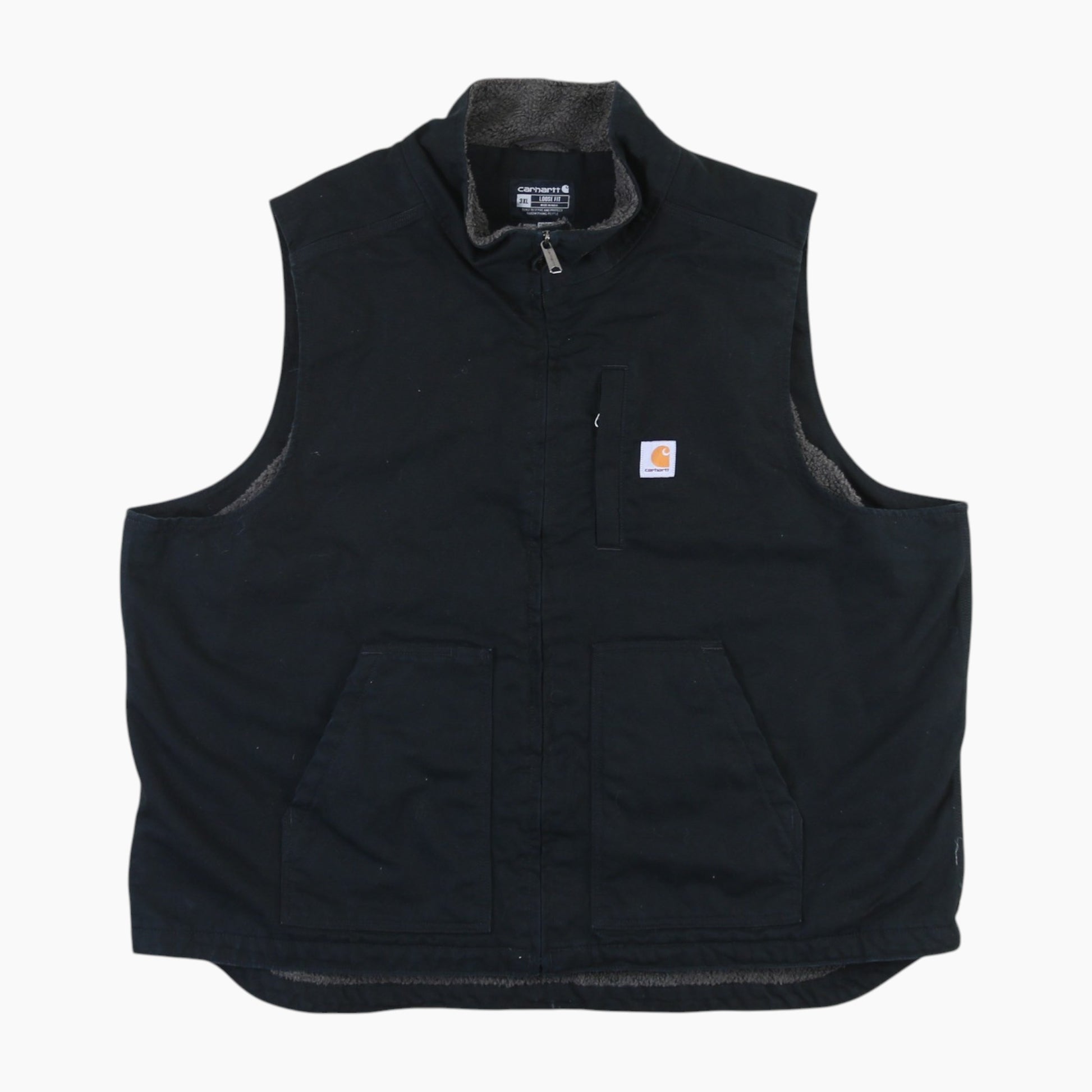 Lined Vest - Black
