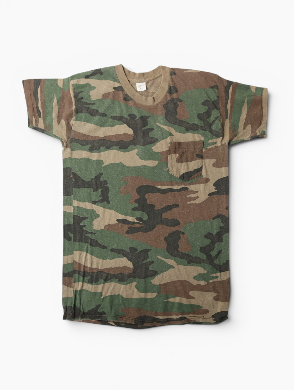 Woodland Camouflage Pocket T-Shirt