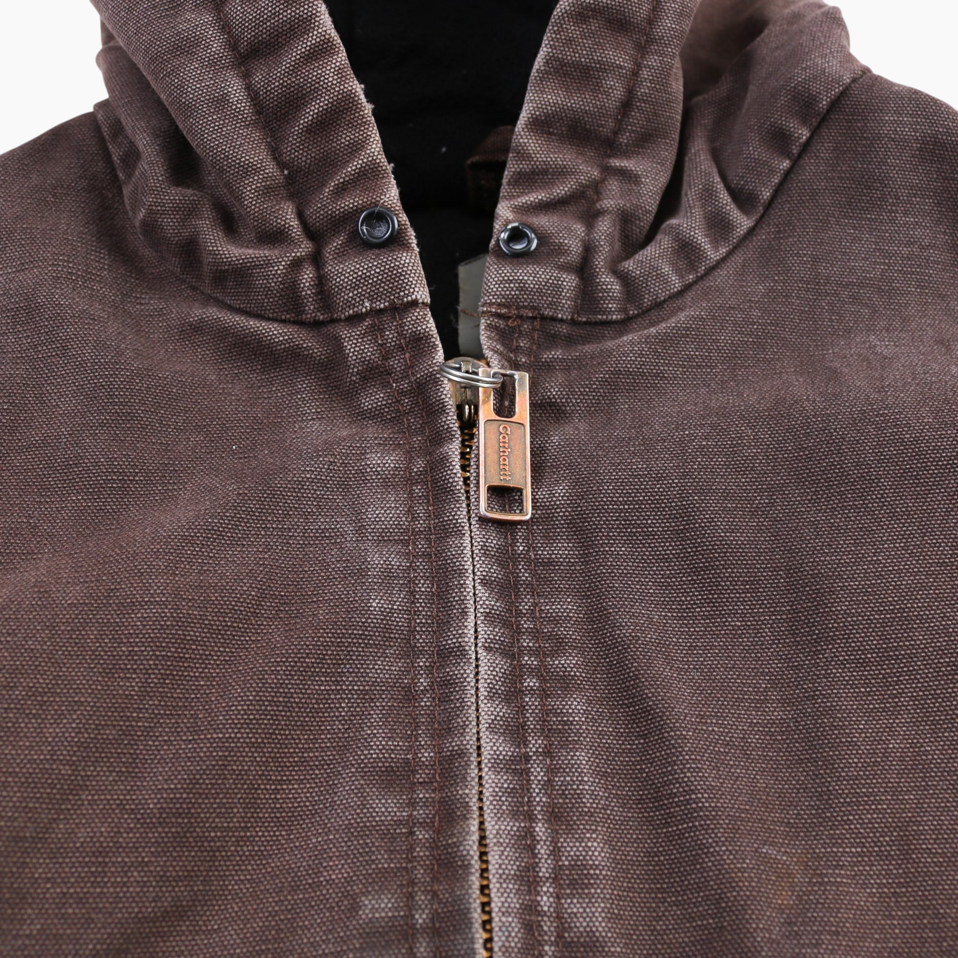 Hooded Active Jacket - Brown