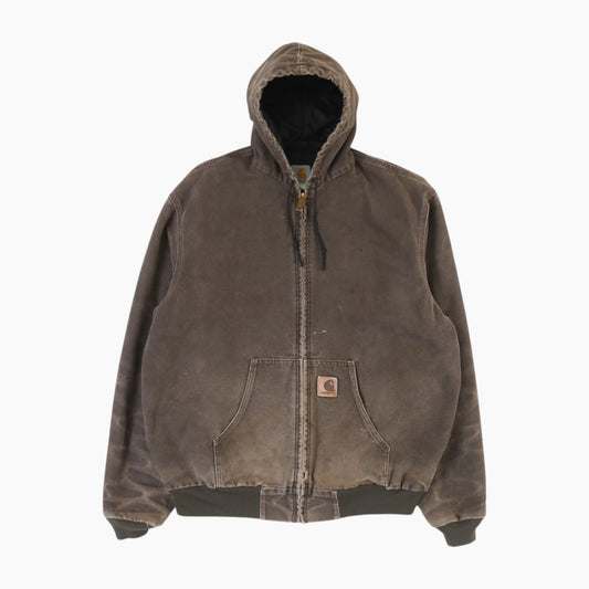 Active Hooded Jacket - Brown