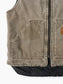 Lined Vest - Beige