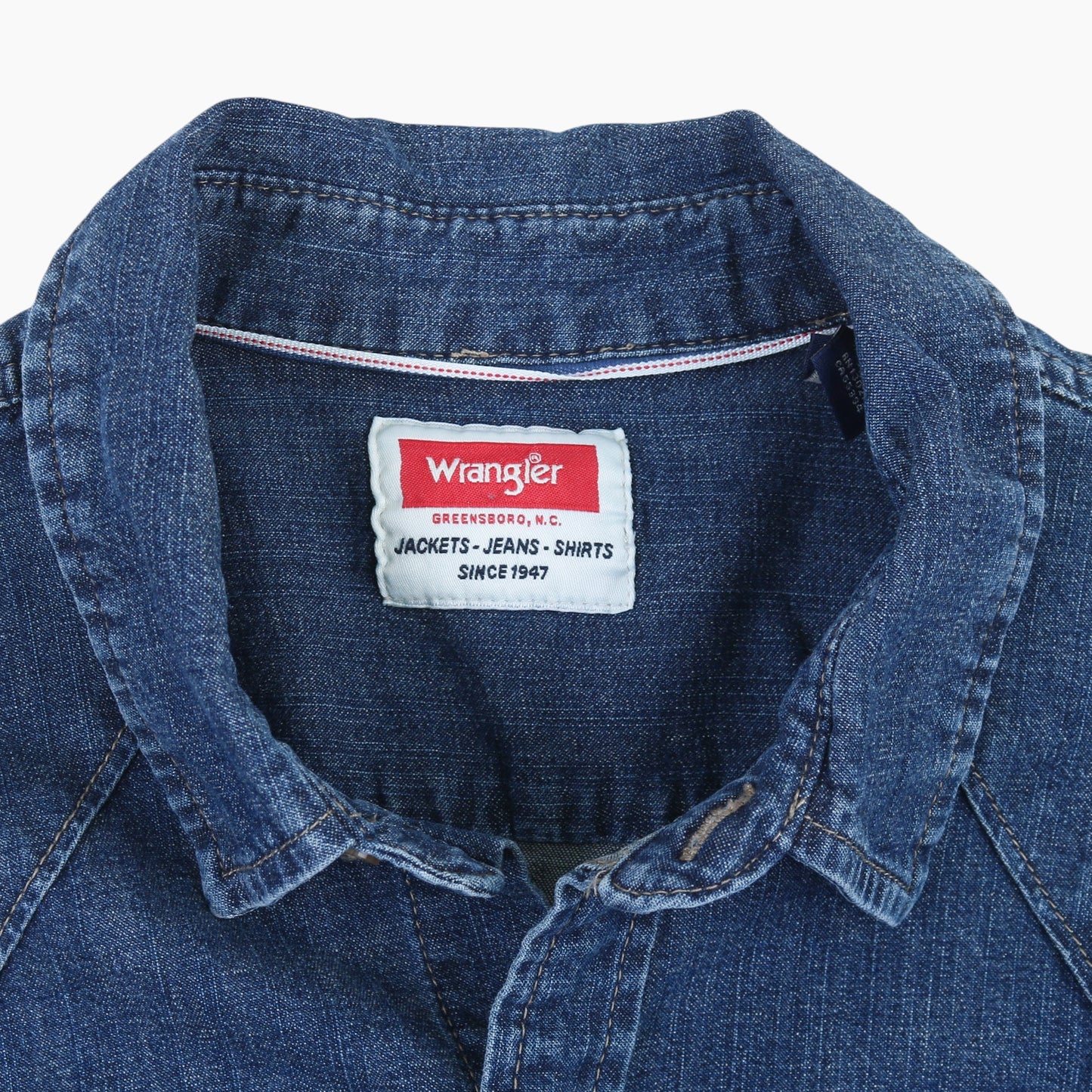 Western Denim Shirt - Blue
