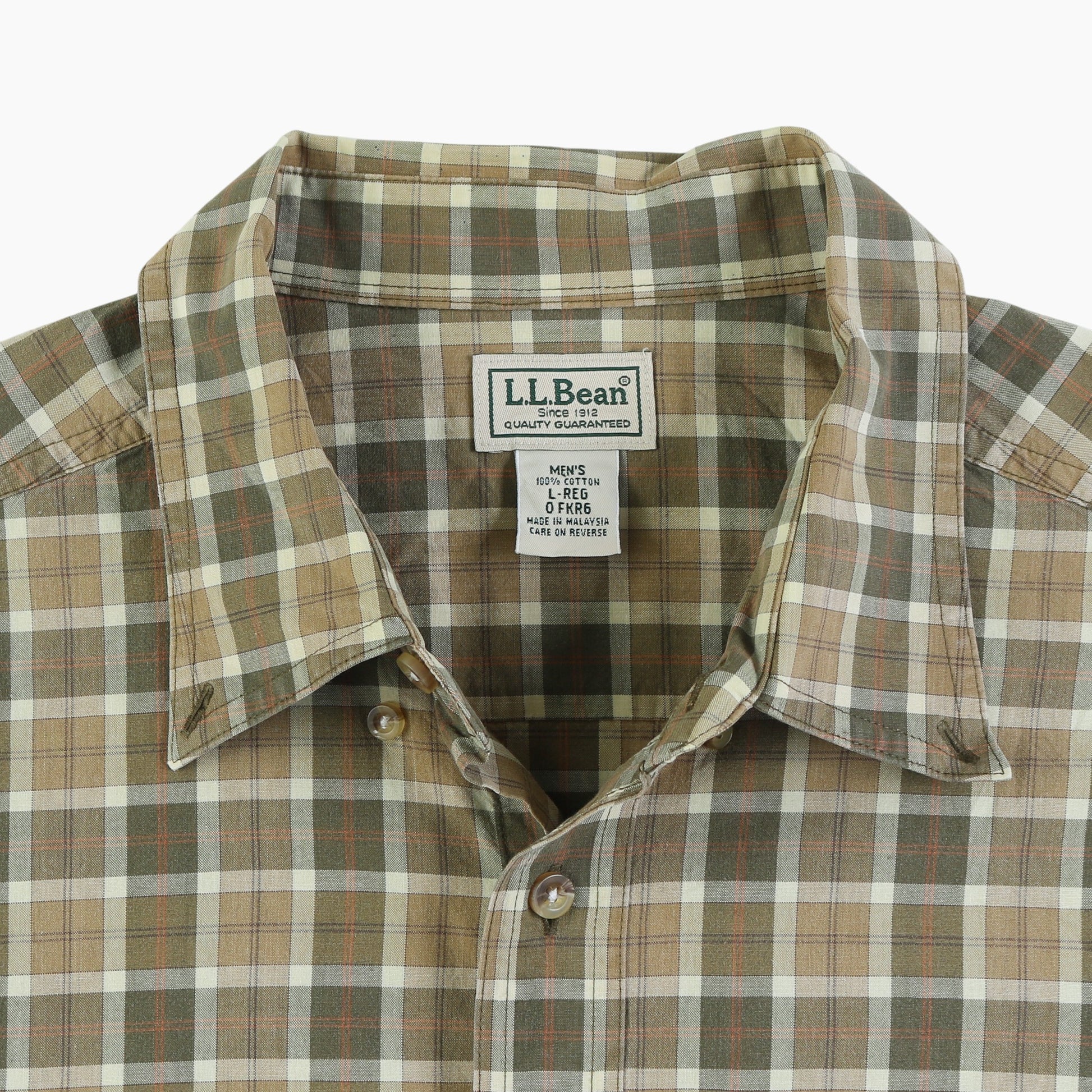 Vintage Shirt - Khaki Check