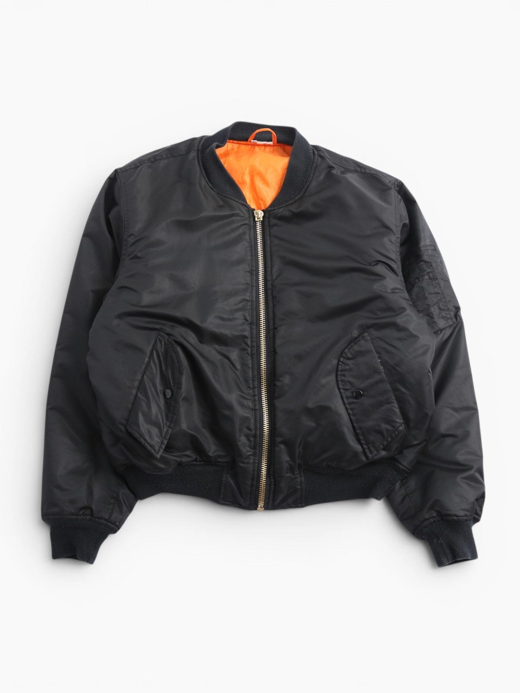 Vintage MA-1 Bomber Jacket - Black