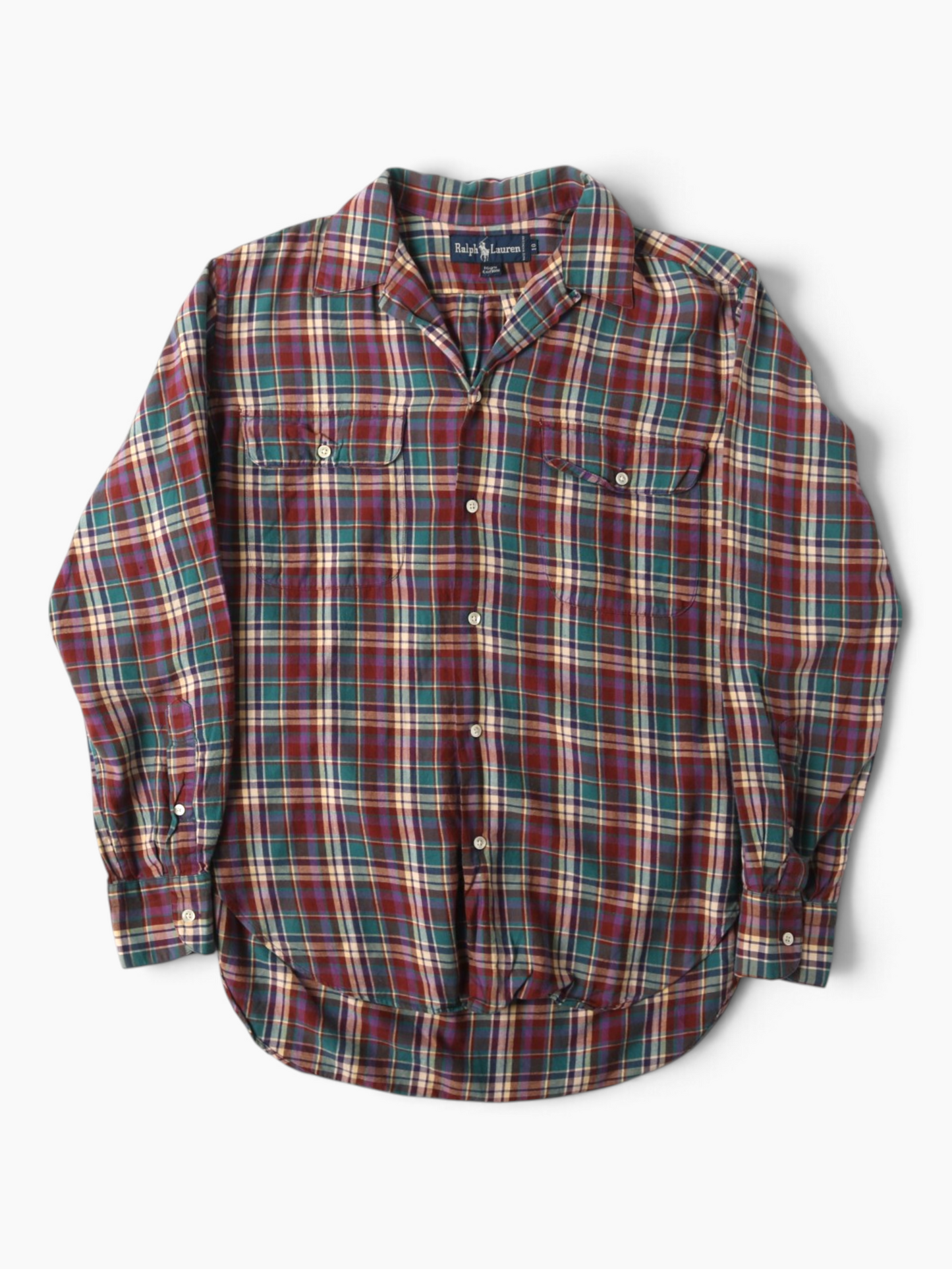 Vintage Shirt - Purple Check