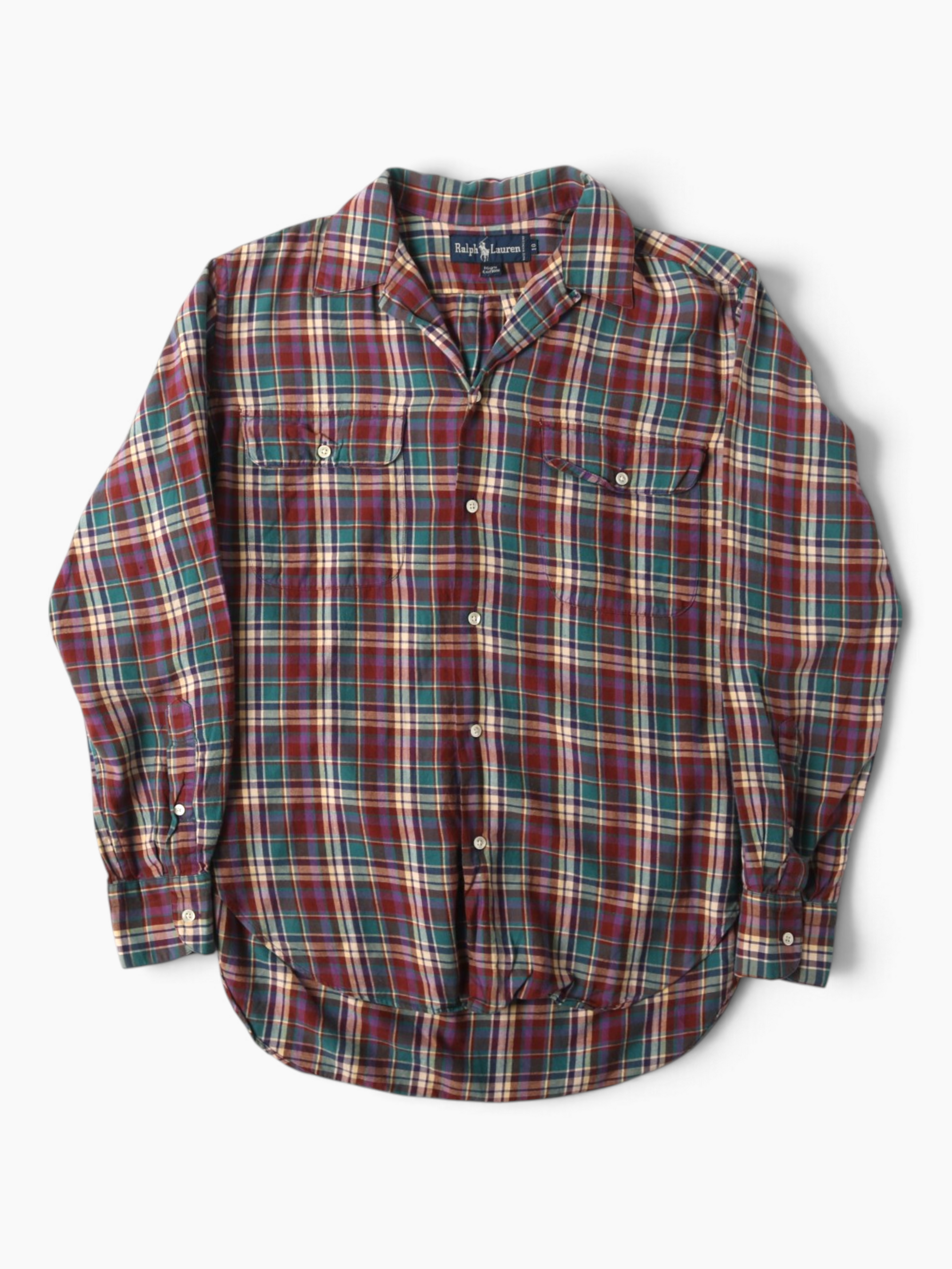 Vintage Shirt - Purple Check